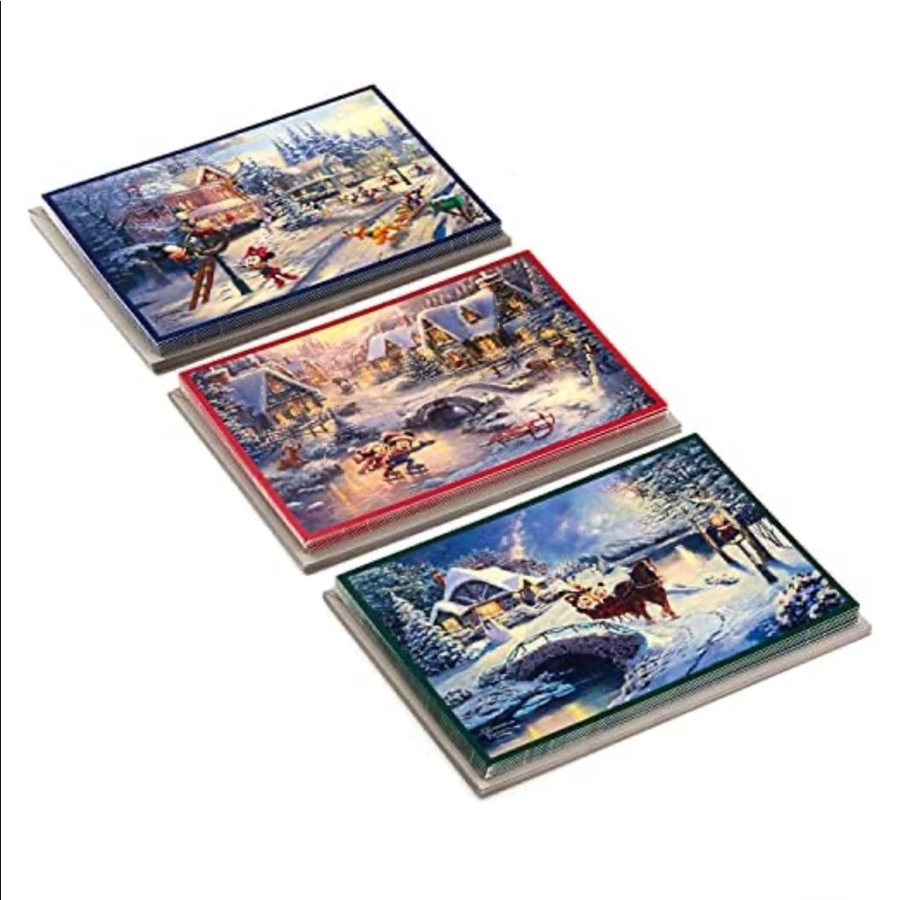 Hallmark Disney Christmas Cards (2 packs)